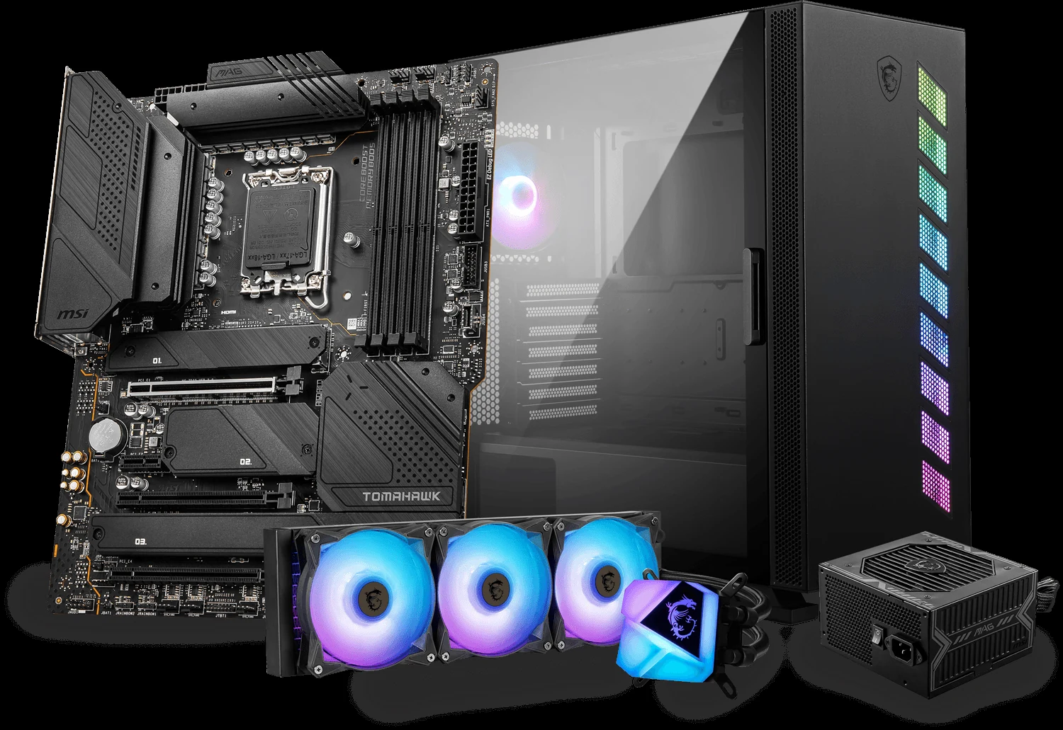 Mainboard MSI MAG Z690 Tomahawk WiFi - 4 Khe RAM DDR5 - LGA 1700 - NEW