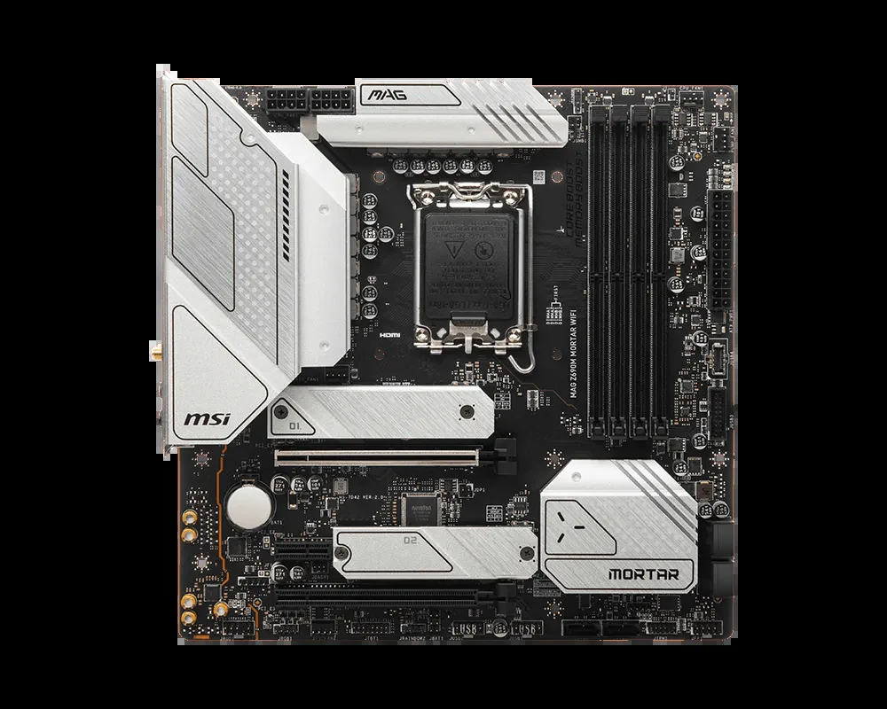 Mainboard MSI MAG Z690M Mortar WiFi DDR4 - 4 Khe RAM DDR4 - LGA 1700 - NEW