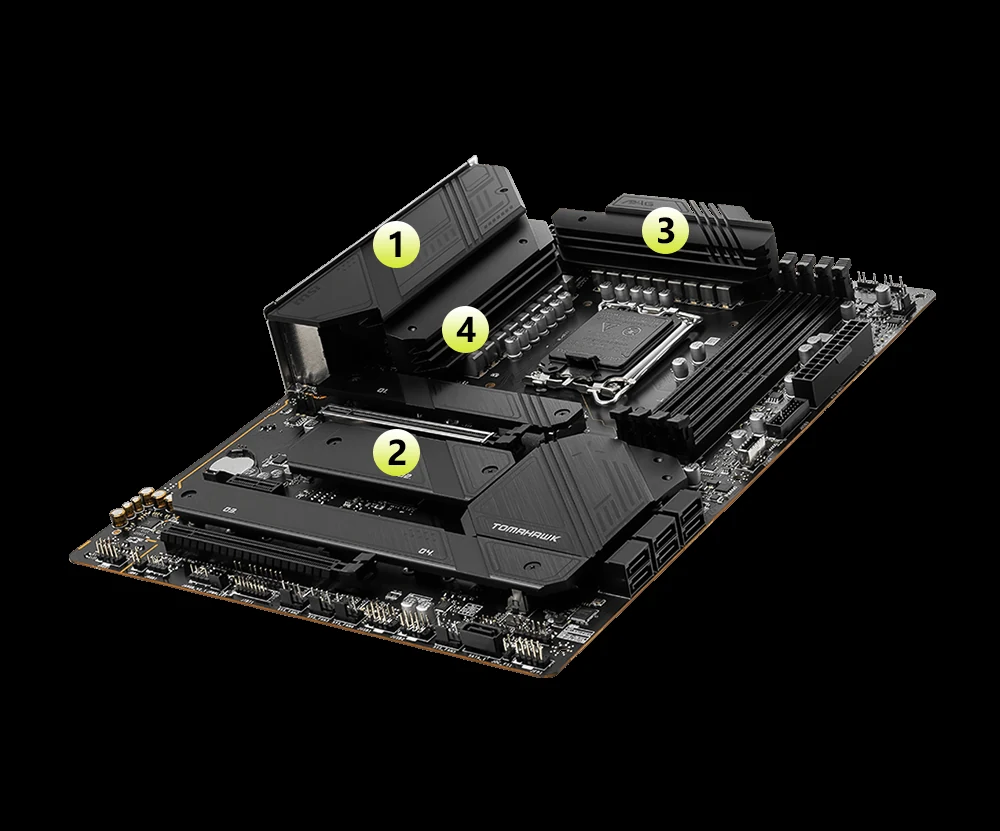 Mainboard MSI MAG Z790 Tomahawk WiFi DDR4 - 4 Khe RAM DDR4 - LGA 1700 - NEW
