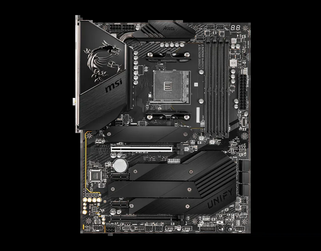 Mainboard MSI MEG B550 UNIFY - 4 Khe RAM DDR4 - AM4 - NEW