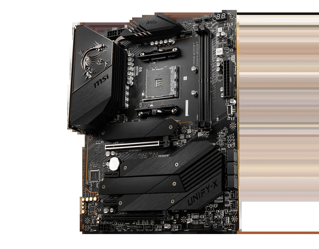 Mainboard MSI MEG B550 UNIFY-X - 2 Khe RAM DDR4 - AM4 - NEW