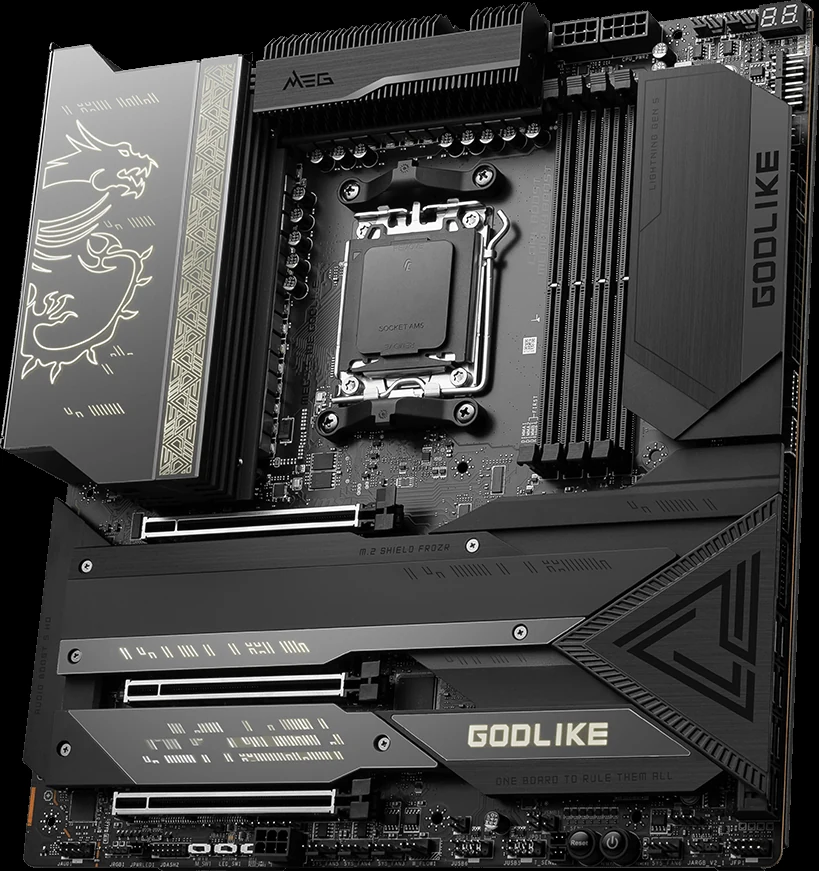 Mainboard MSI MEG X670E GODLIKE - 4 Khe RAM DDR5 - AM5 - NEW