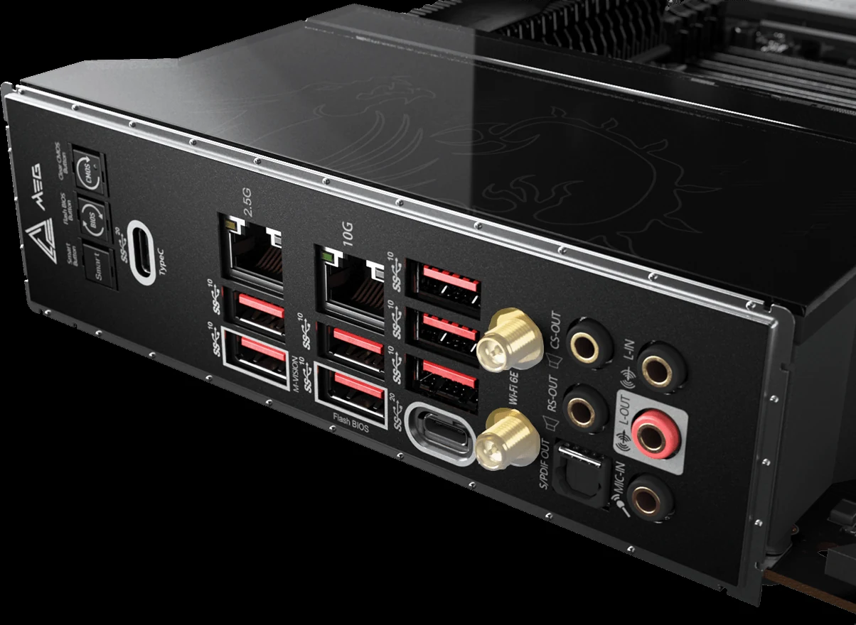 Mainboard MSI MEG X670E GODLIKE - 4 Khe RAM DDR5 - AM5 - NEW