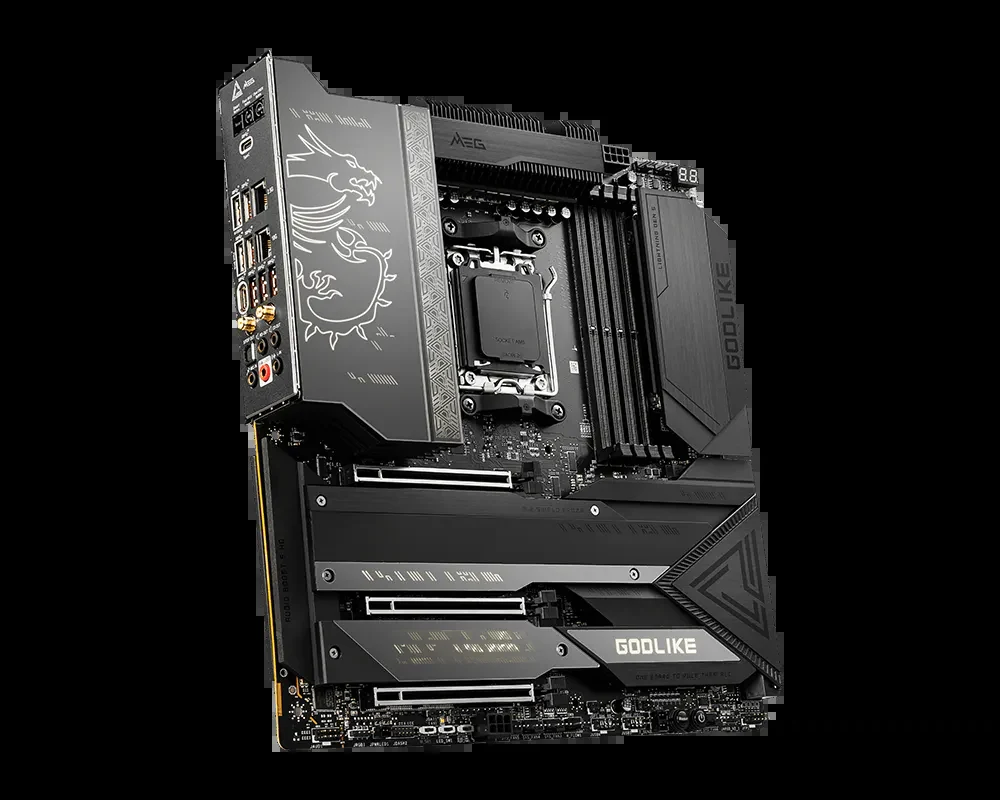 Mainboard MSI MEG X670E GODLIKE - 4 Khe RAM DDR5 - AM5 - NEW