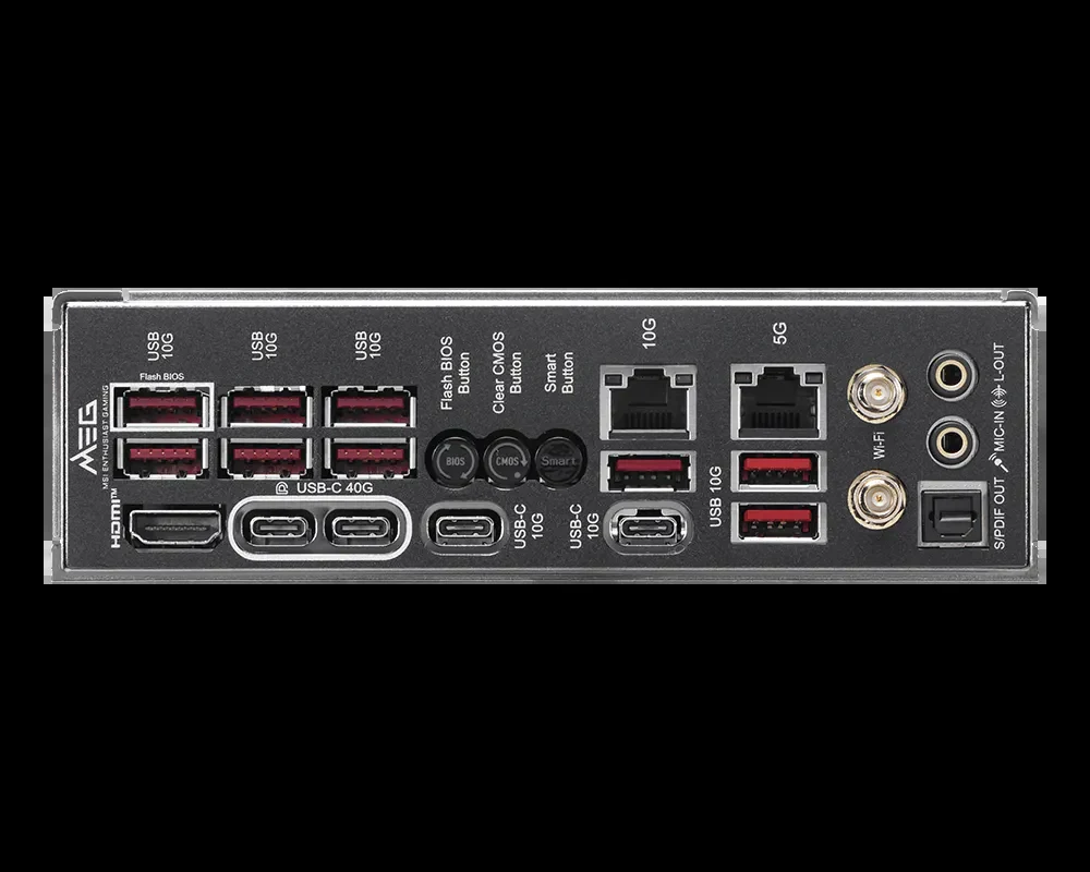 Mainboard MSI MEG X870E ACE MAX - 4 Khe RAM DDR5 - AM5 - NEW
