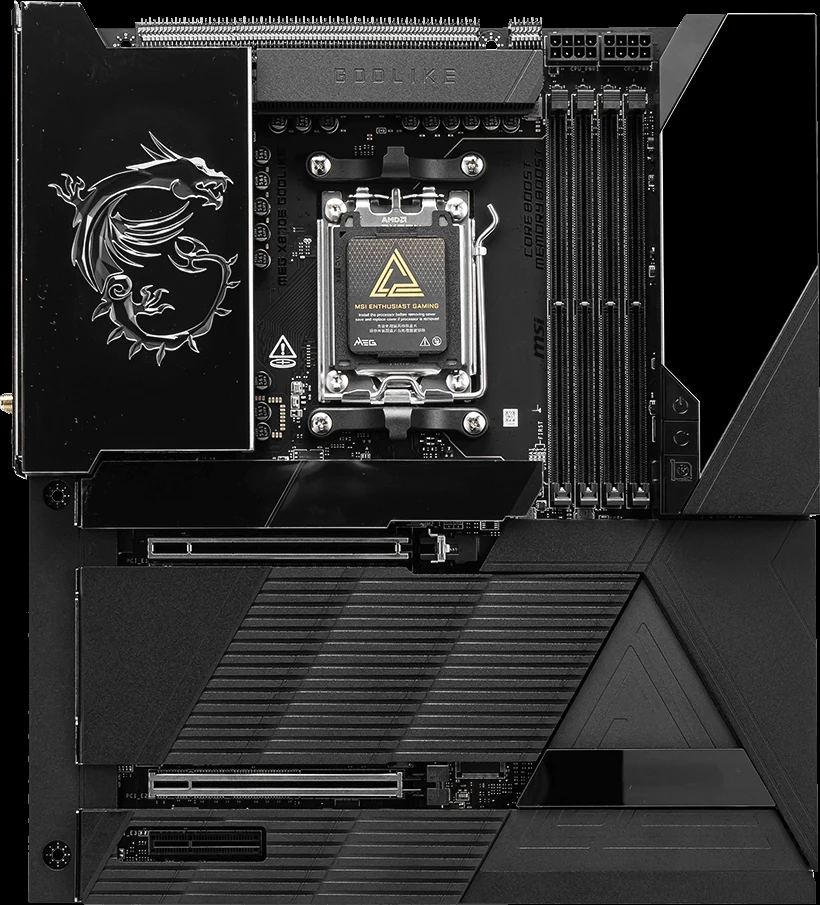 Mainboard MSI MEG X870E GODLIKE - 4 Khe RAM DDR5 - AM5 - NEW