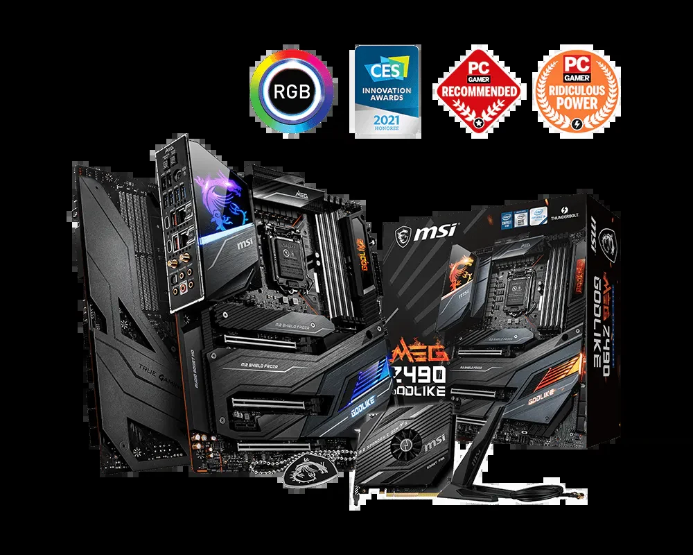Mainboard MSI MEG Z490 GODLIKE - LGA 1200 - NEW