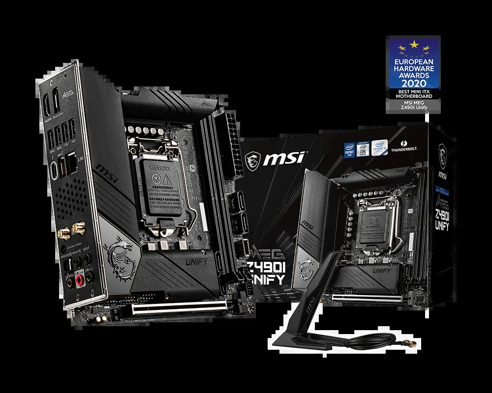 Mainboard MSI MEG Z490I UNIFY - LGA 1200 - NEW