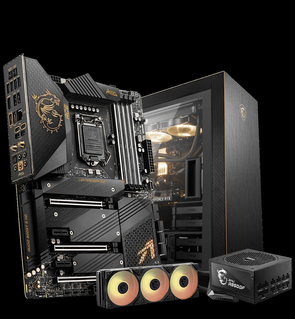 Mainboard MSI MEG Z590 ACE - LGA 1200 - NEW