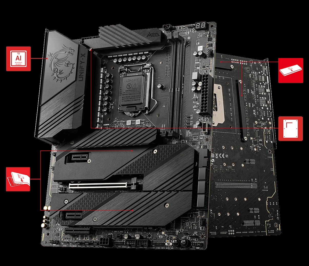 Mainboard MSI MEG Z590 UNIFY - LGA 1200 - NEW