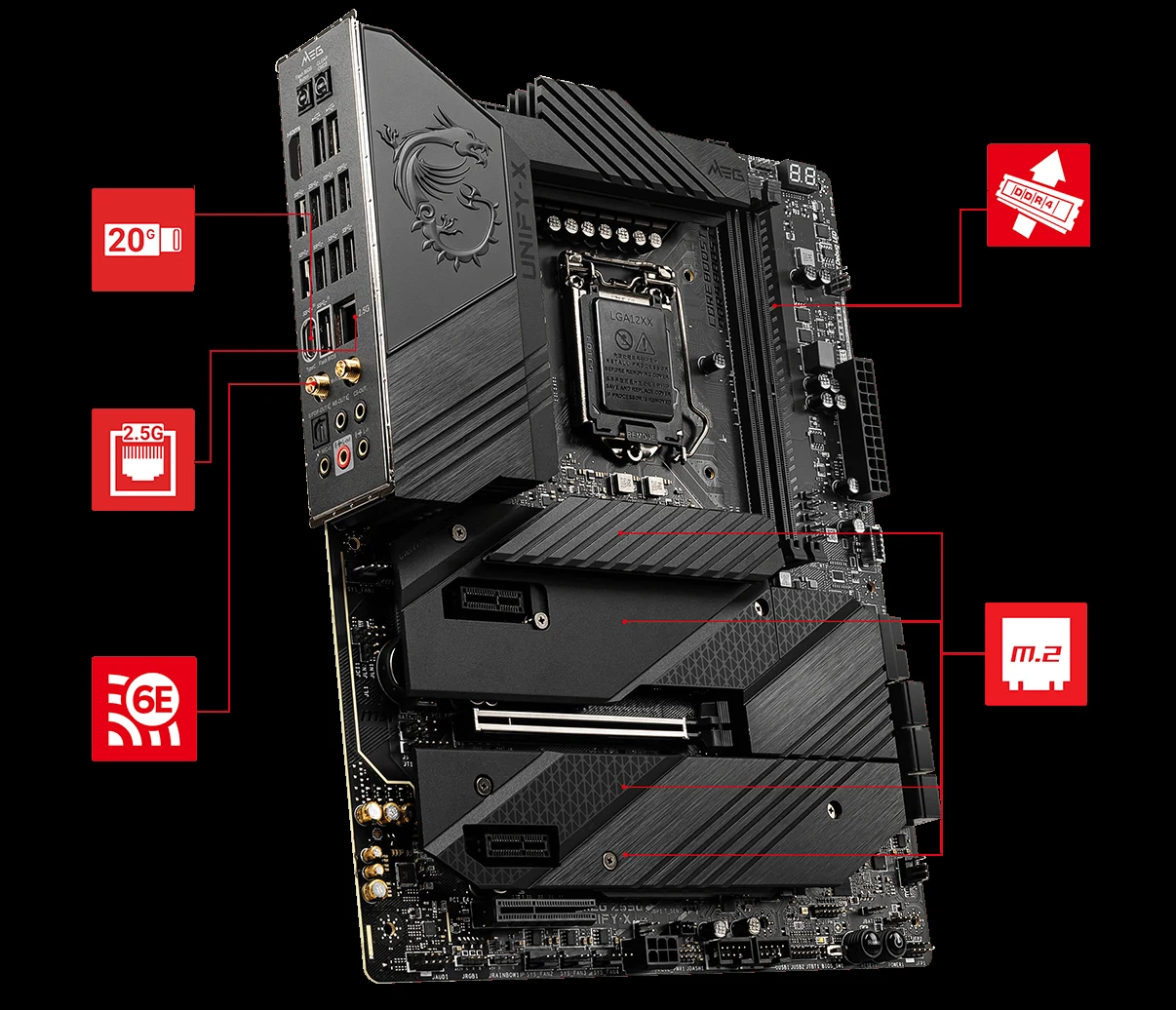 Mainboard MSI MEG Z590 UNIFY-X - LGA 1200 - NEW