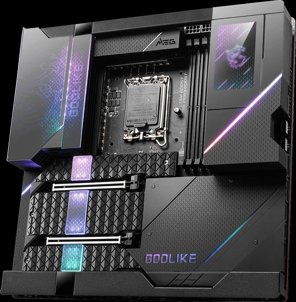Mainboard MSI MEG Z690 Godlike - 4 Khe RAM DDR5 - LGA 1700 - NEW