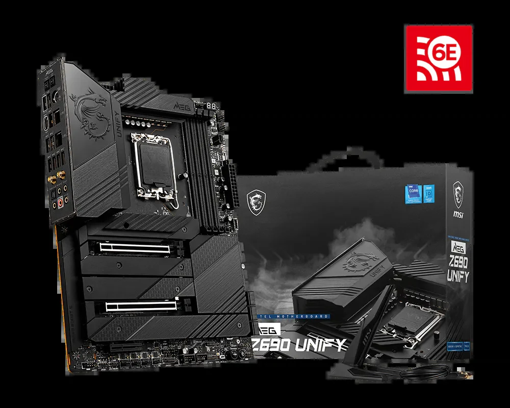 Mainboard MSI MEG Z690 Unify - 4 Khe RAM DDR5 - LGA 1700 - NEW