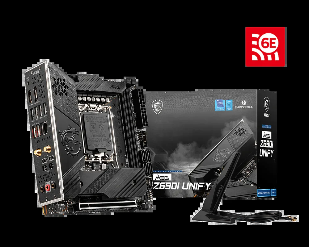 Mainboard MSI MEG Z690I Unify - 2 Khe RAM DDR5 - LGA 1700 - NEW