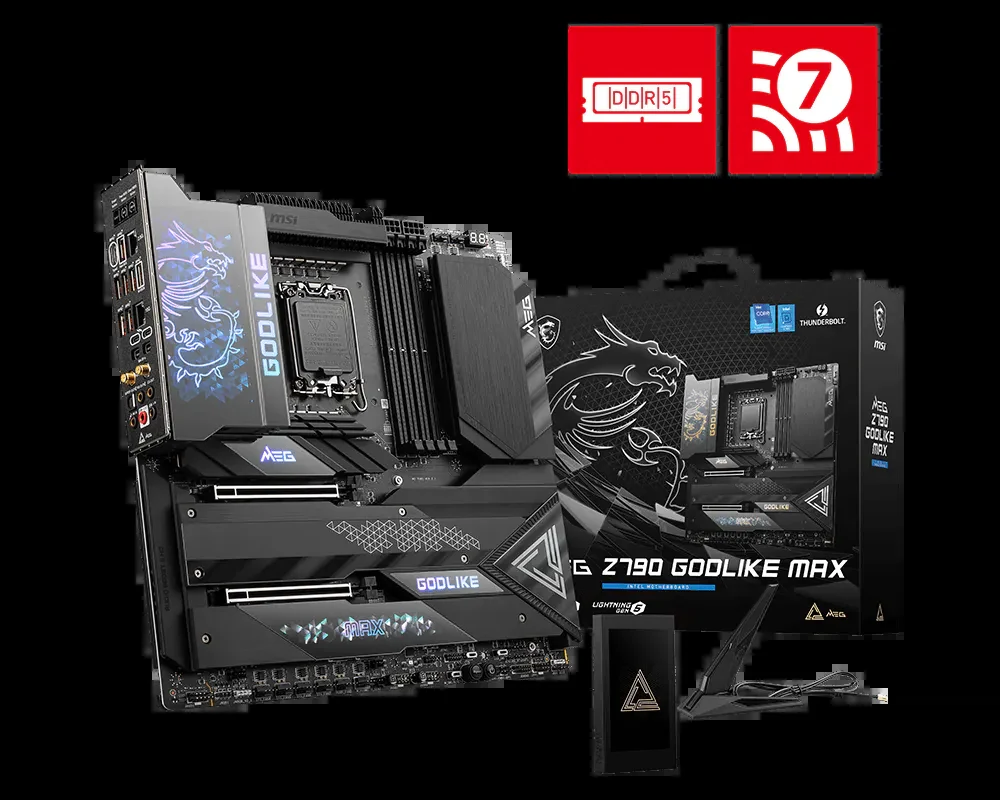 Mainboard MSI MEG Z790 Godlike Max - 4 Khe RAM DDR5 - LGA 1700 - NEW