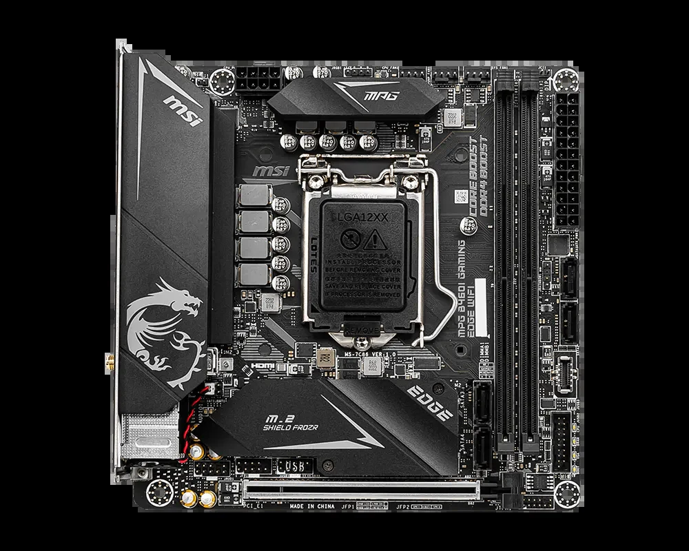 Mainboard MSI MPG B460I GAMING EDGE WIFI - LGA 1200 - NEW