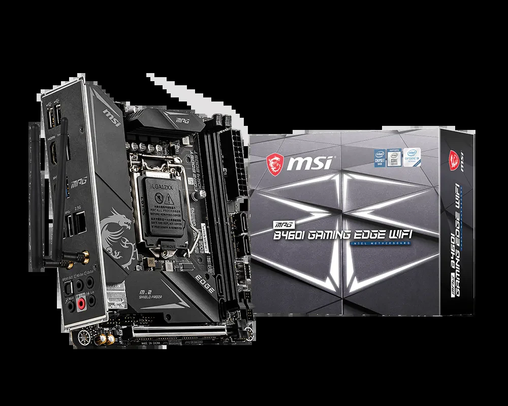 Mainboard MSI MPG B460I GAMING EDGE WIFI - LGA 1200 - NEW