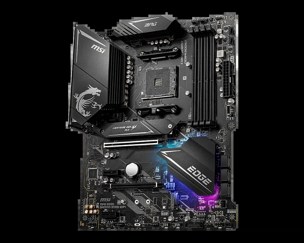 Mainboard MSI MPG B550 GAMING EDGE WIFI - 4 Khe RAM DDR4 - AM4 - NEW