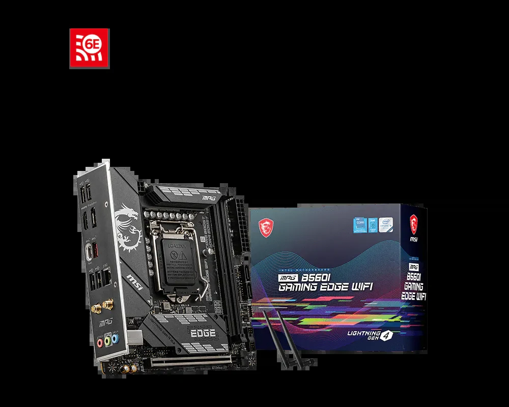 Mainboard MSI MPG B560I GAMING EDGE WIFI - LGA 1200 - NEW