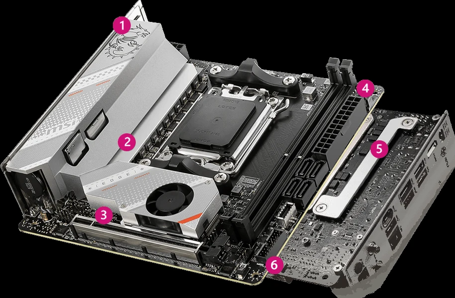 Mainboard MSI MPG B650I EDGE WIFI DDR5 - NEW