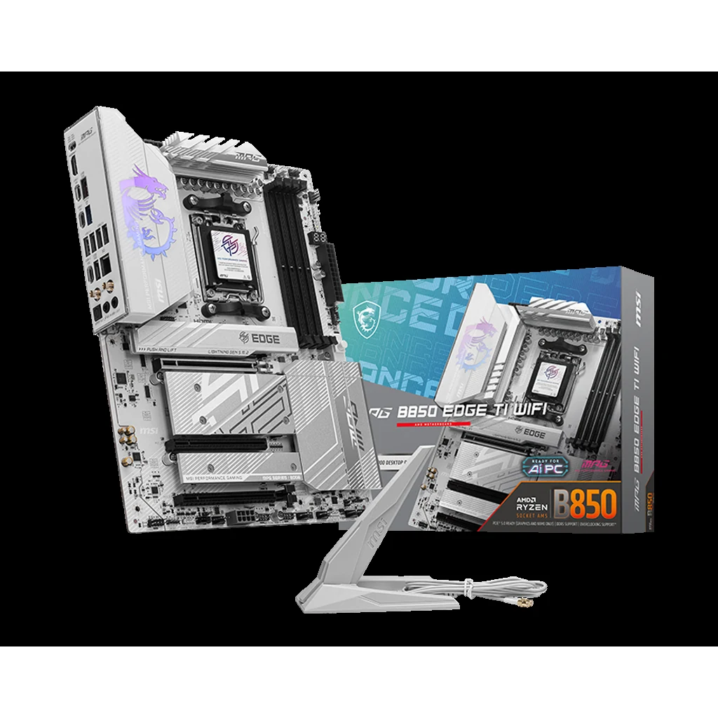 Mainboard MSI MPG B850 EDGE TI WIFI - 4 Khe RAM DDR5 - AM5 - NEW