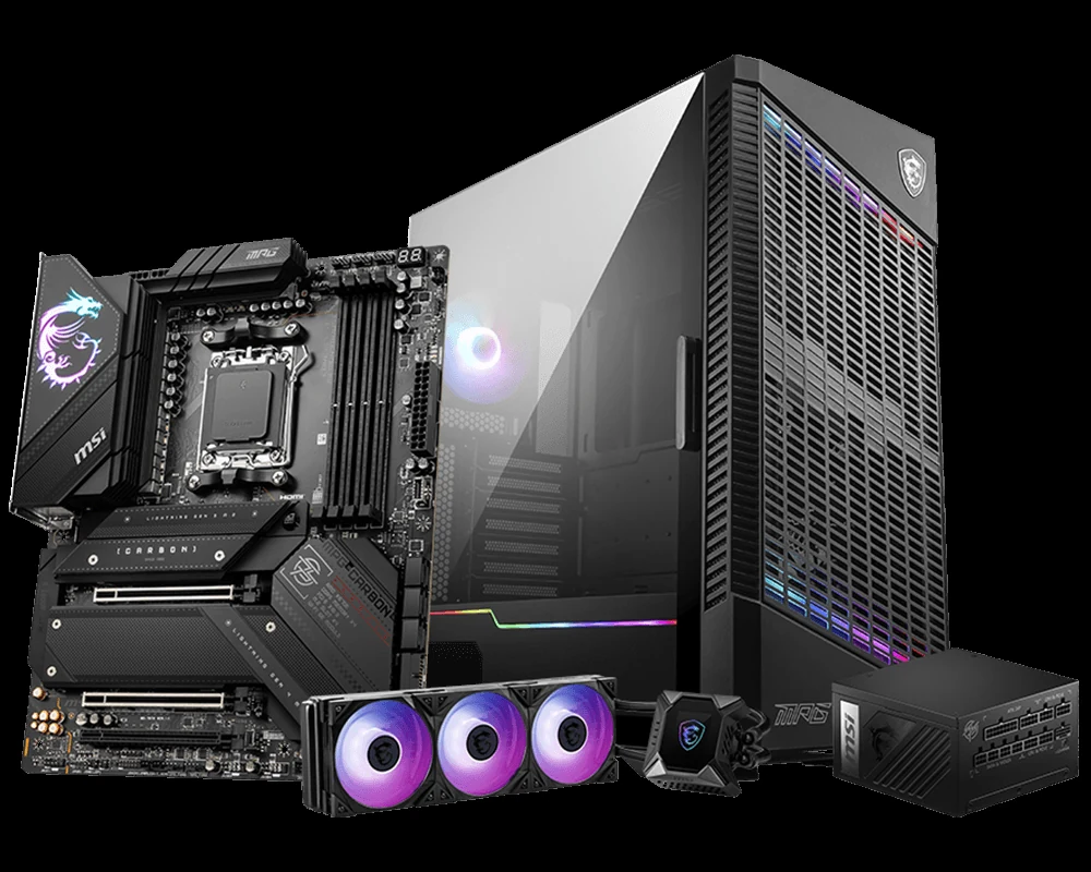 Mainboard MSI MPG X670E CARBON WIFI - 4 Khe RAM DDR5 - AM5 - NEW