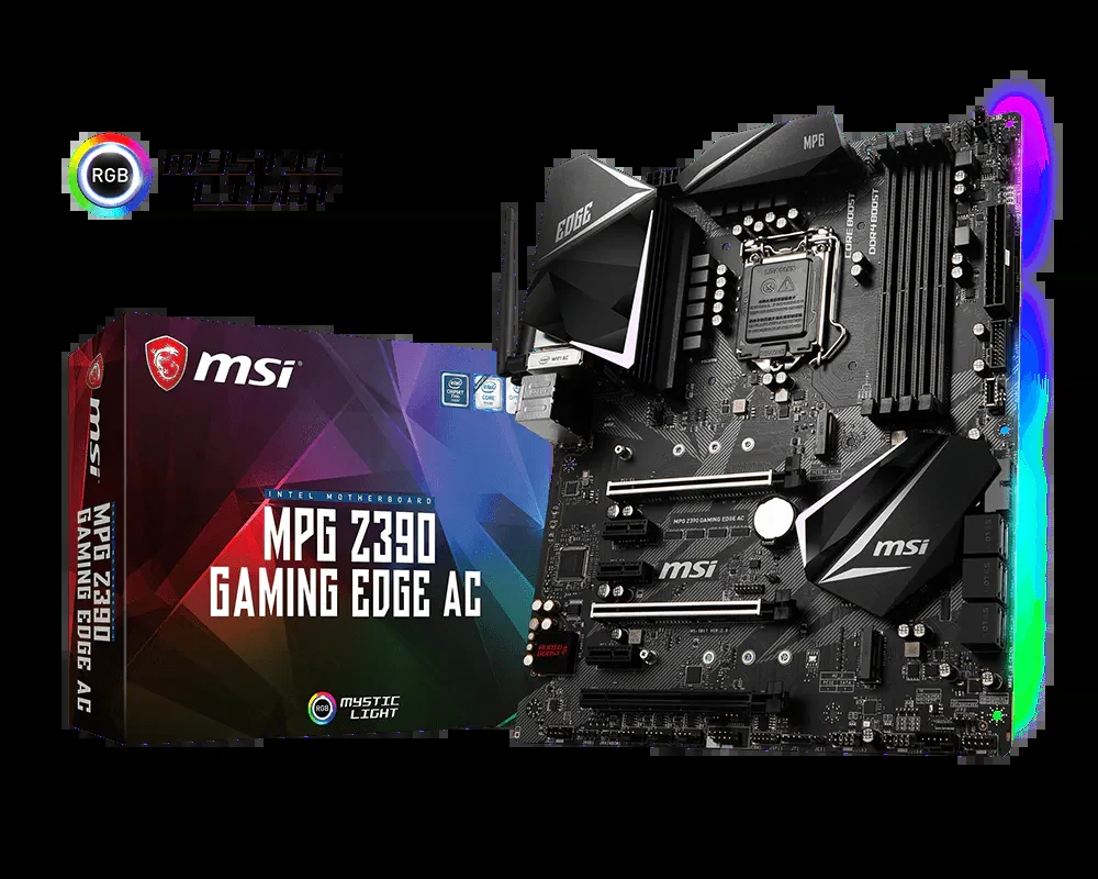 Mainboard MSI MPG Z390 GAMING EDGE AC - LGA 1151 - NEW