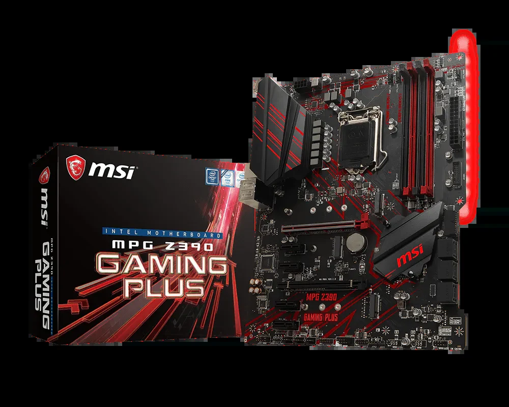 Mainboard MSI MPG Z390 GAMING PLUS - LGA 1151 - NEW