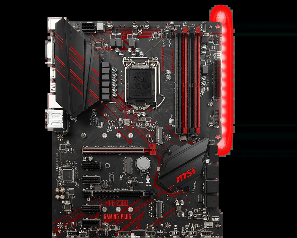Mainboard MSI MPG Z390 GAMING PLUS - LGA 1151 - NEW