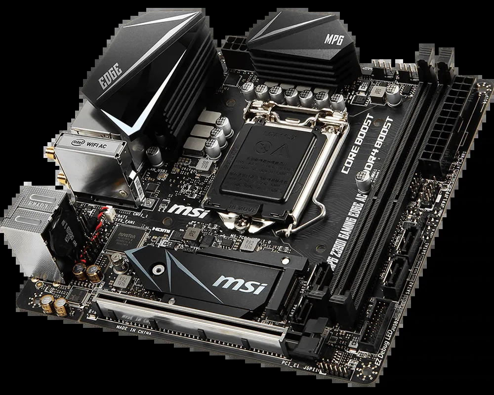 Mainboard MSI MPG Z390I GAMING EDGE AC - LGA 1151 - NEW
