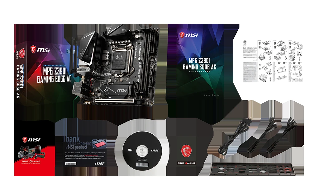 Mainboard MSI MPG Z390I GAMING EDGE AC - LGA 1151 - NEW