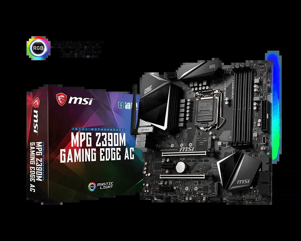 Mainboard MSI MPG Z390M GAMING EDGE AC - LGA 1151 - NEW