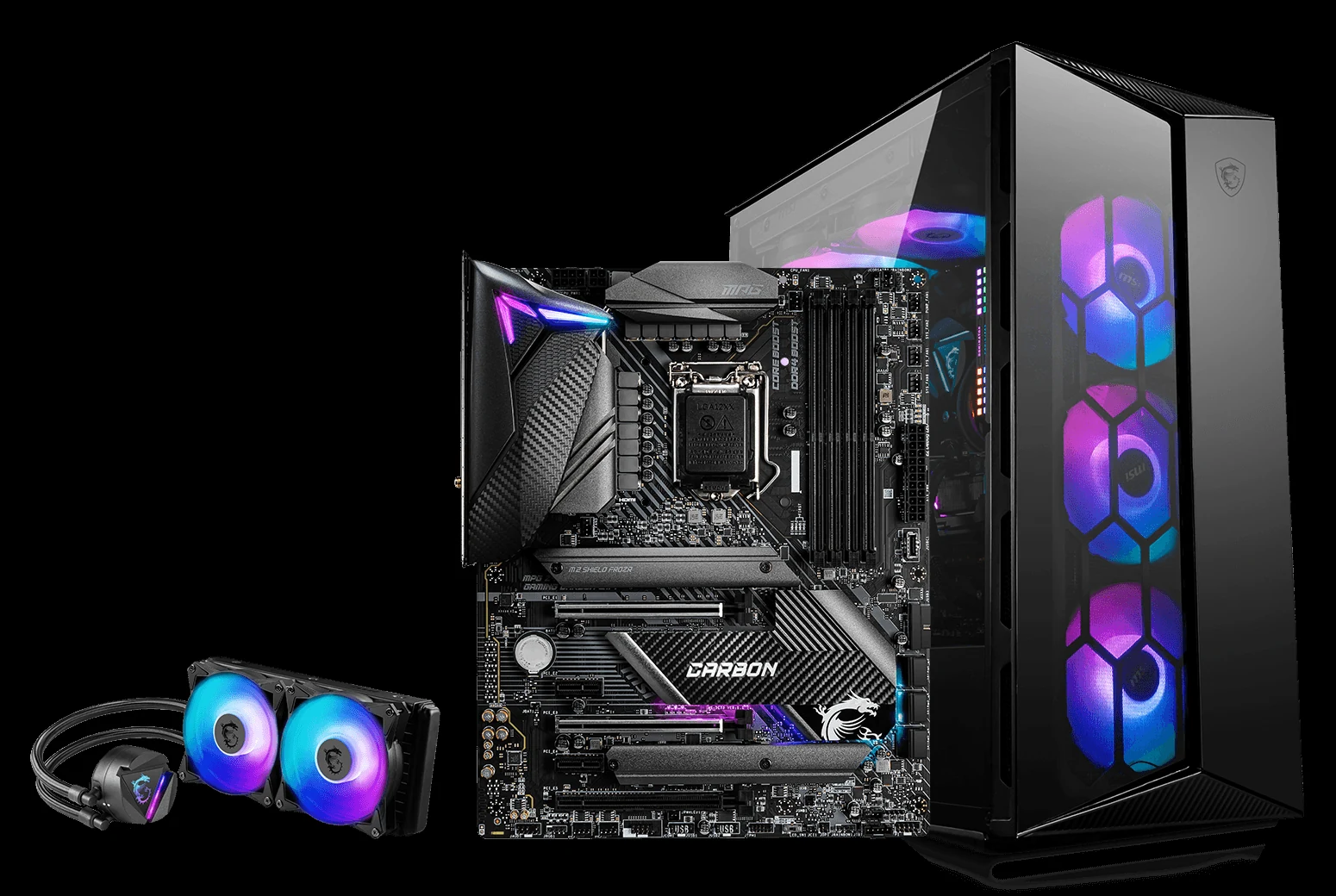 Mainboard MSI MPG Z490 GAMING CARBON WIFI - LGA 1200 - NEW