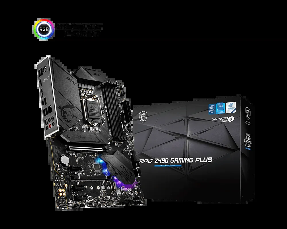 Mainboard MSI MPG Z490 GAMING PLUS - LGA 1200 - NEW