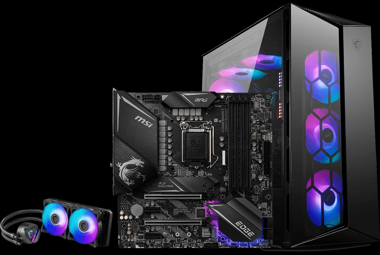 Mainboard MSI MPG Z490M GAMING EDGE WIFI - LGA 1200 - NEW