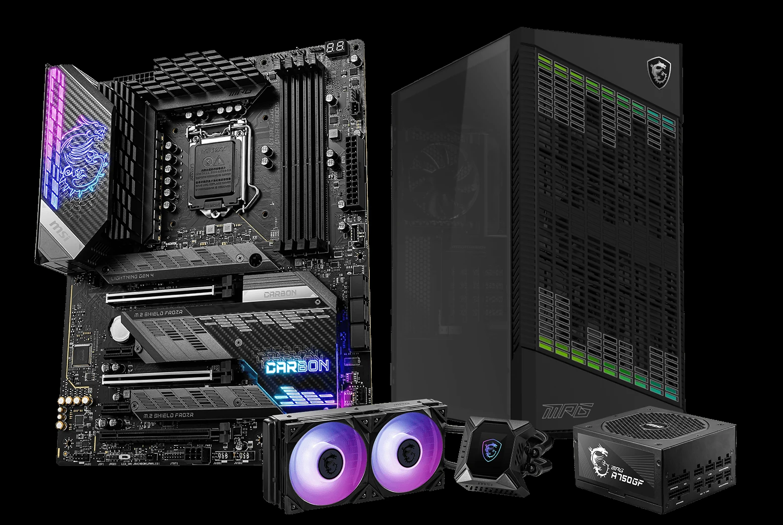 Mainboard MSI MPG Z590 GAMING CARBON WIFI - LGA 1200 - NEW