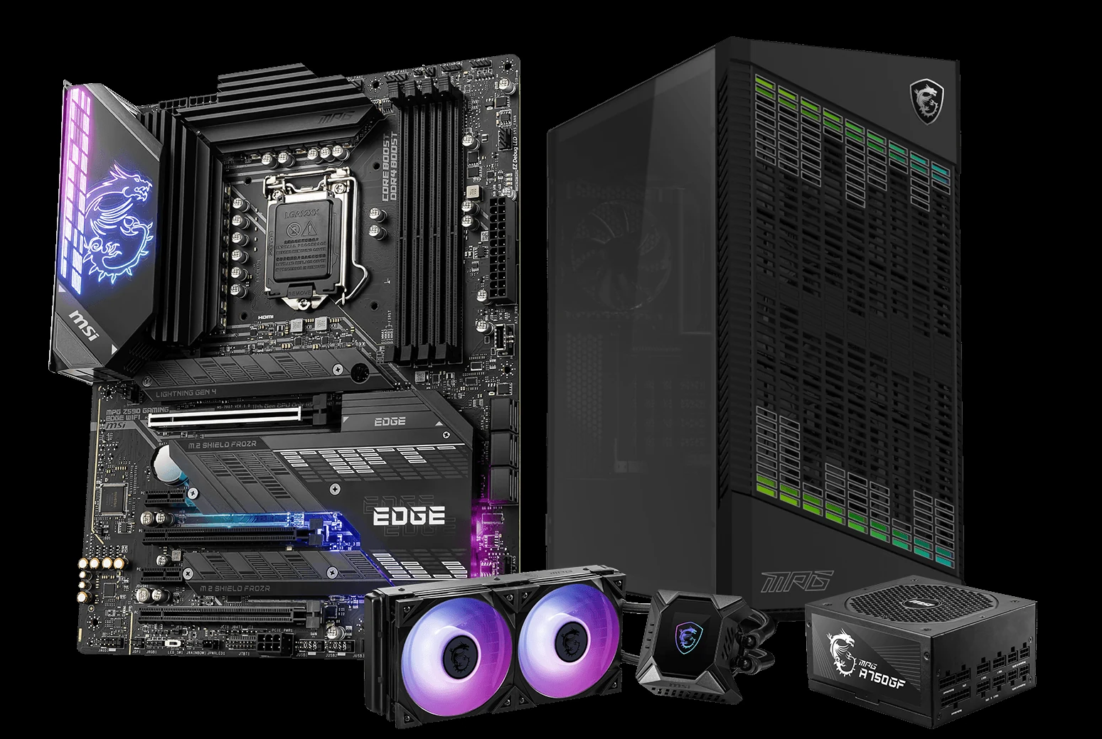 Mainboard MSI MPG Z590 GAMING EDGE WIFI - LGA 1200 - NEW