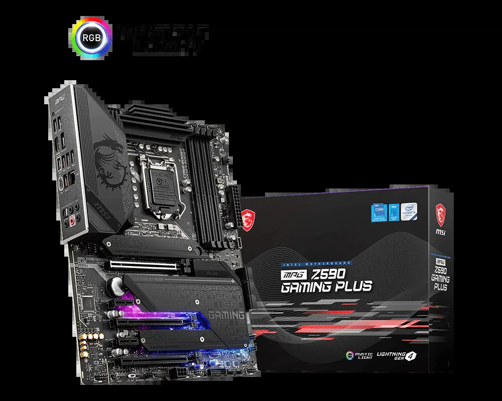 Mainboard MSI MPG Z590 GAMING PLUS - LGA 1200 - NEW