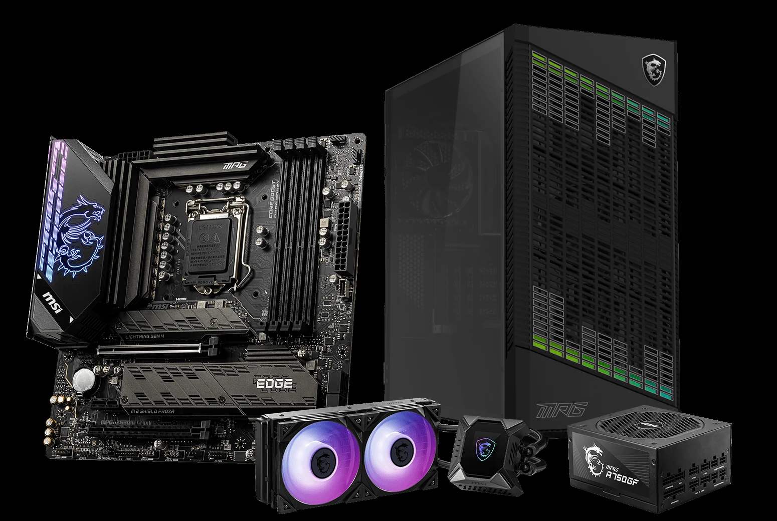 Mainboard MSI MPG Z590M GAMING EDGE WIFI - LGA 1200 - NEW