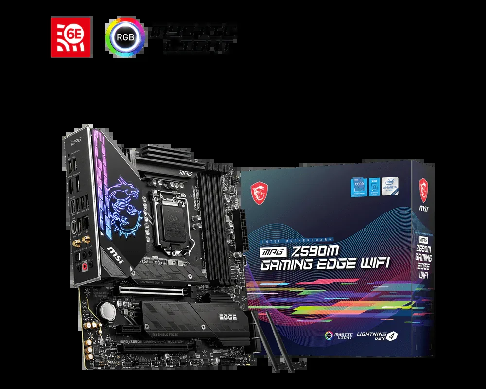 Mainboard MSI MPG Z590M GAMING EDGE WIFI - LGA 1200 - NEW
