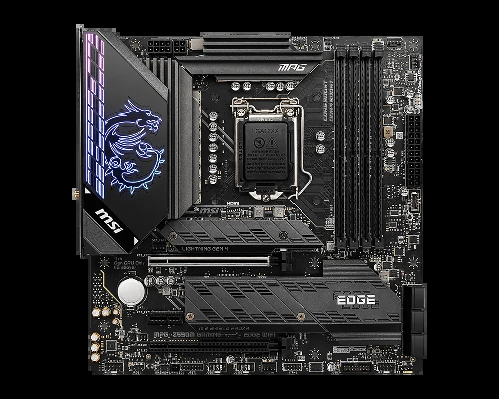 Mainboard MSI MPG Z590M GAMING EDGE WIFI - LGA 1200 - NEW