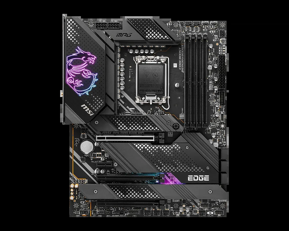Mainboard MSI MPG Z690 Edge WiFi - 4 Khe RAM DDR5 - LGA 1700 - NEW