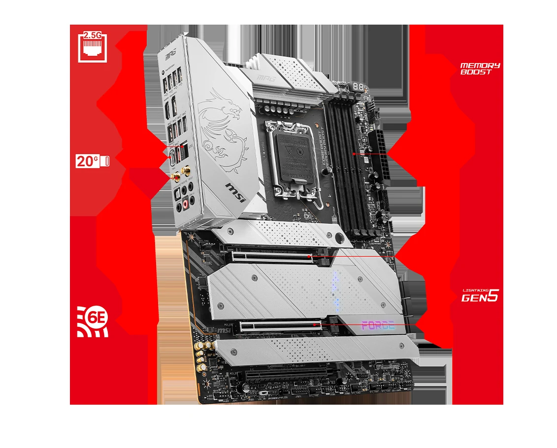 Mainboard MSI MPG Z690 Force WiFi - 4 Khe RAM DDR5 - LGA 1700 - NEW