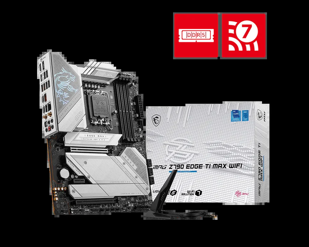 Mainboard MSI MPG Z790 Edge Ti Max WiFi - 4 Khe RAM DDR5 - LGA 1700 - NEW