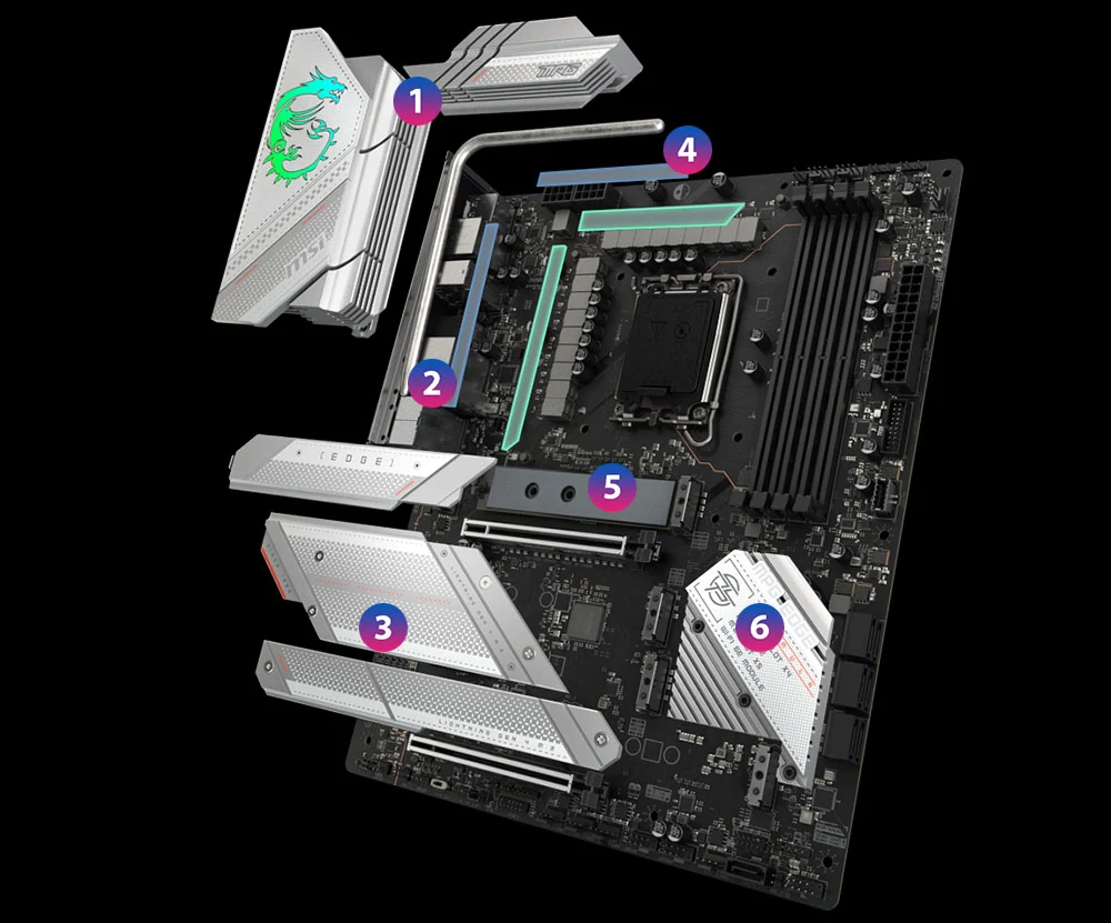 Mainboard MSI MPG Z790 Edge WiFi - 4 Khe RAM DDR5 - LGA 1700 - NEW