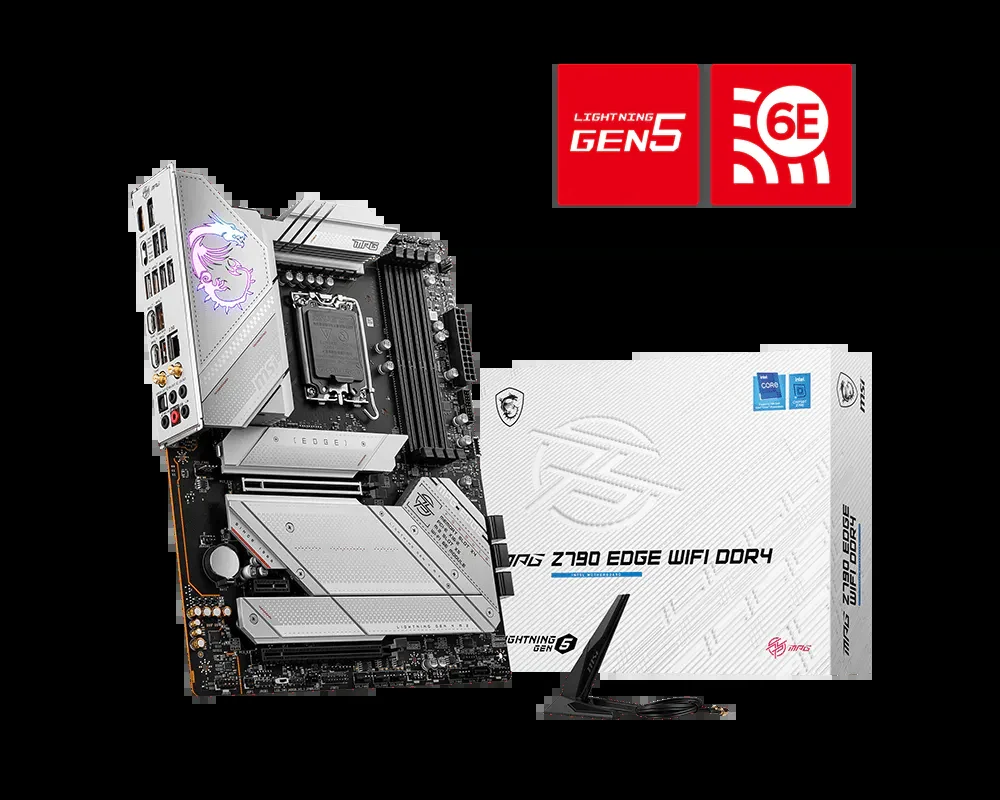 Mainboard MSI MPG Z790 Edge WiFi DDR4 - 4 Khe RAM DDR4 - LGA 1700 - NEW