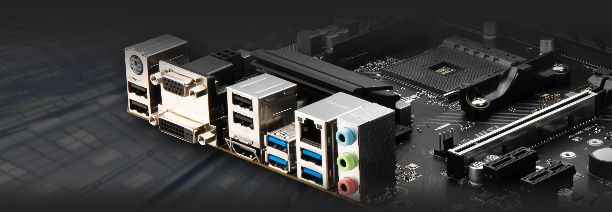 Mainboard MSI PRO B550M-P GEN3 - 4 Khe RAM DDR4 - AM4 - NEW