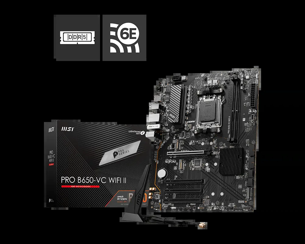 Mainboard MSI PRO B650-VC WIFI II DDR5 - NEW