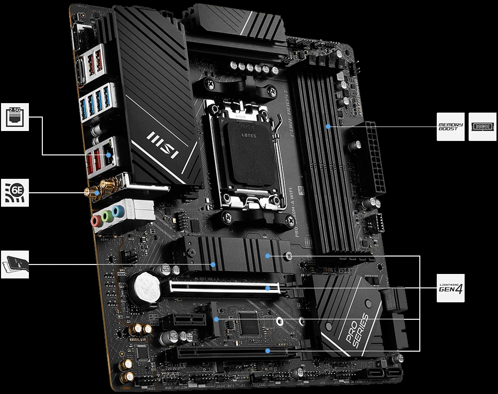 Mainboard MSI PRO B650M-A WIFI DDR5 - NEW