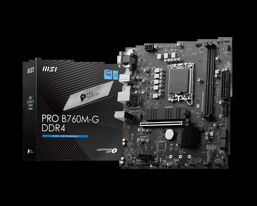 Mainboard MSI PRO B760M-G DDR4 NEW